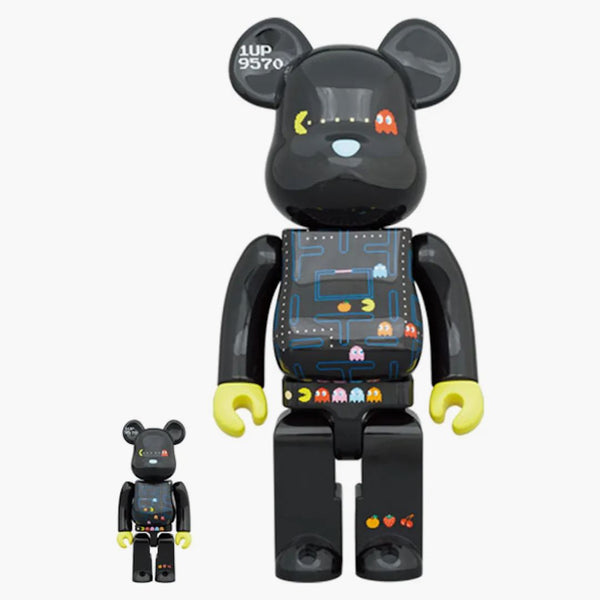 Bearbrick Pac-man 100% & 400% Set