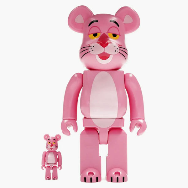 Bearbrick Pink Panther 100% & 400% Set