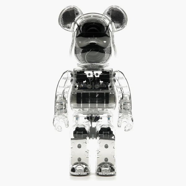 Bearbrick Rinaro Audio 400% Portable Speaker Clear