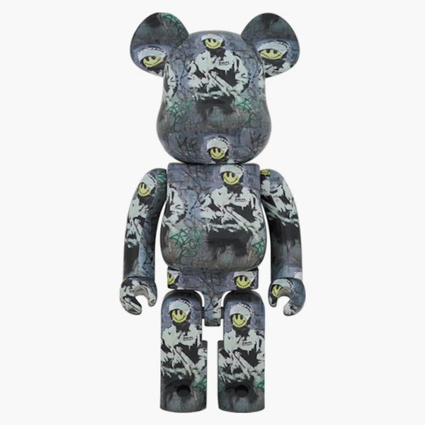 Bearbrick Riot Cop 1000%