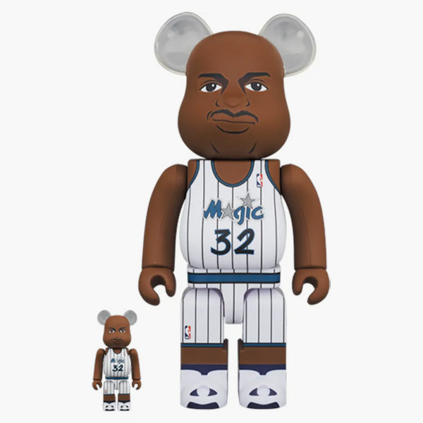 Bearbrick Shaquille O'neal (orlando Magic) 100% & 400% Set