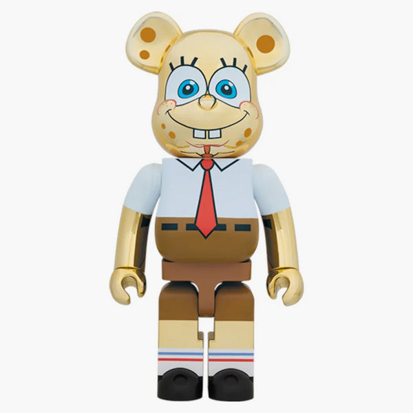 Bearbrick Spongebob Gold Chrome 1000% Gold