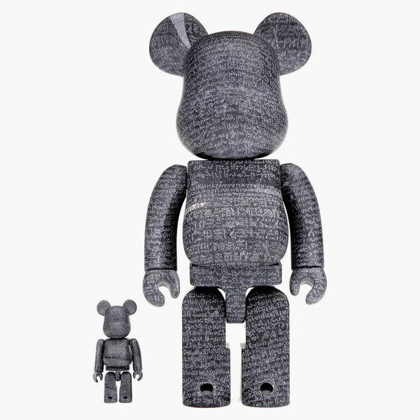 Bearbrick The British Museum (the Rosetta Stone) 100% & 400% Set