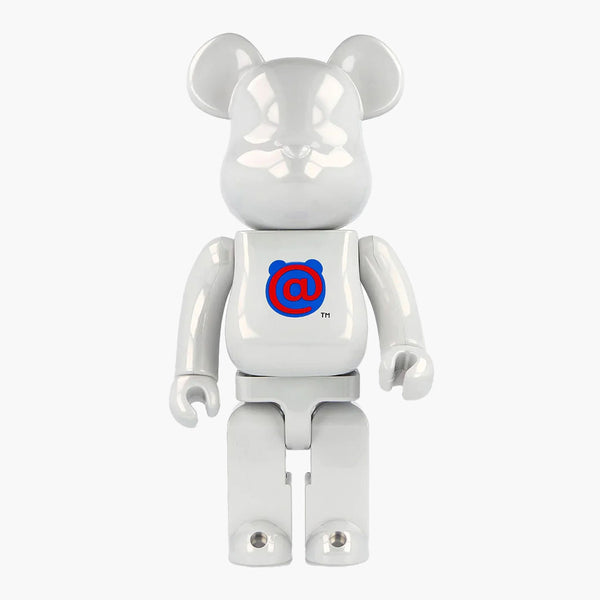 Bearbrick 1 ° modello White Chrome 400%