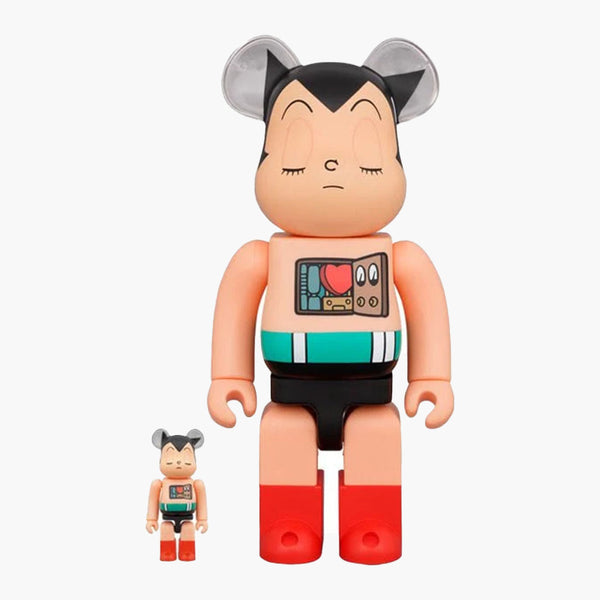 Bearbrick Astro Boy Sleeping 100% + 400% Set