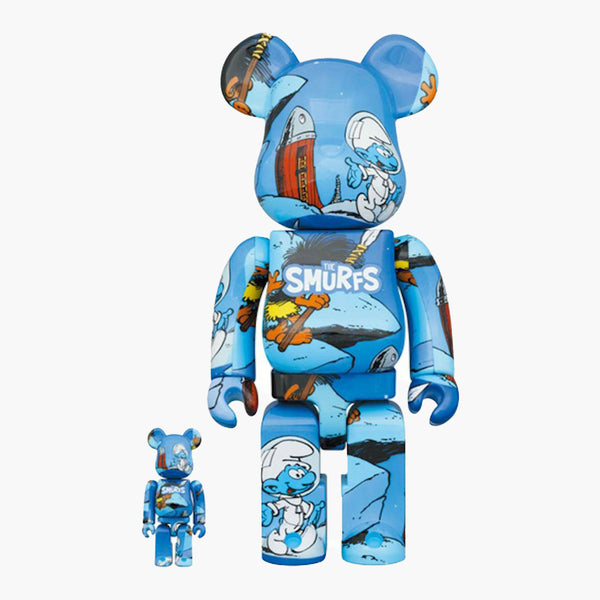 Bearbrick Astrosmurf 100% + 400% Set