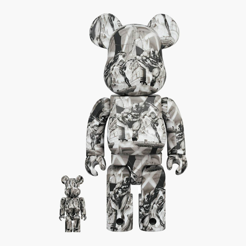 Bearbrick Batman 100% i 400% zestaw: