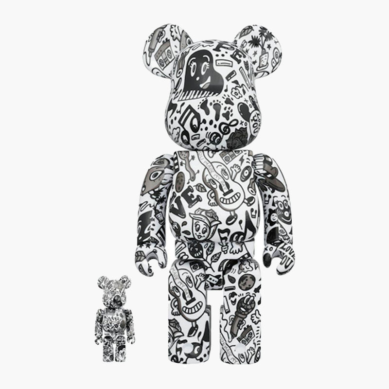 Bearbrick Chocomoo 100% + 400% Set