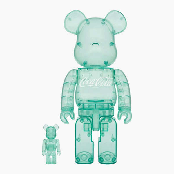 Bearbrick Coca-Cola Georgia Green 100% + 400% Set