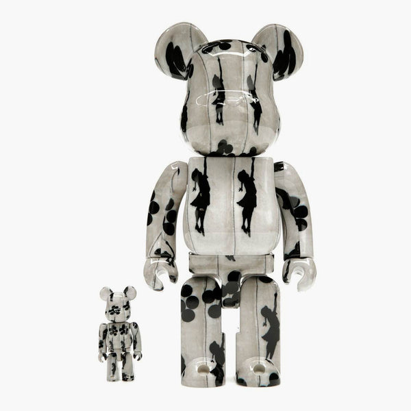 Palloncini volanti Bearbrick ragazza 100% + 400% set