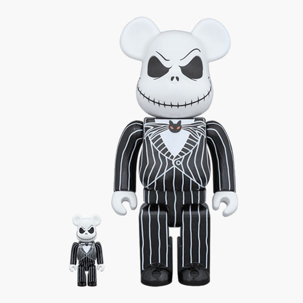 Bearbrick Jack Skellington 100% + 400% zestaw