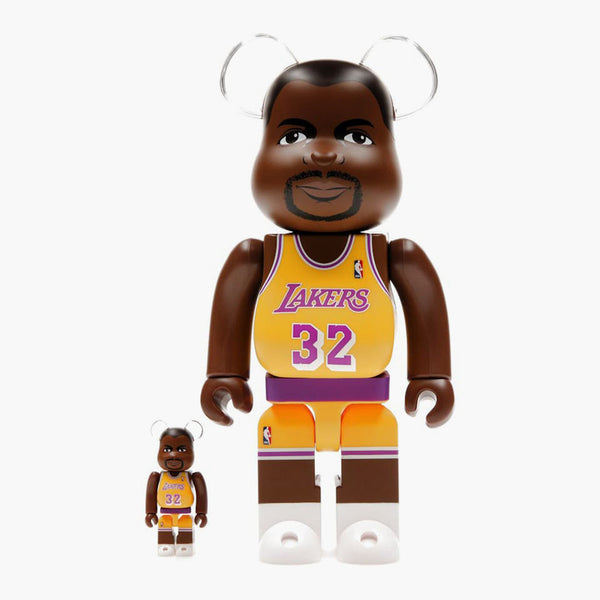 Bearbrick Magic Johnson 100% + 400% set