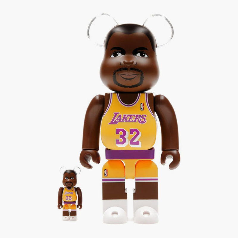 Bearbrick Magic Johnson 100% + 400% Set