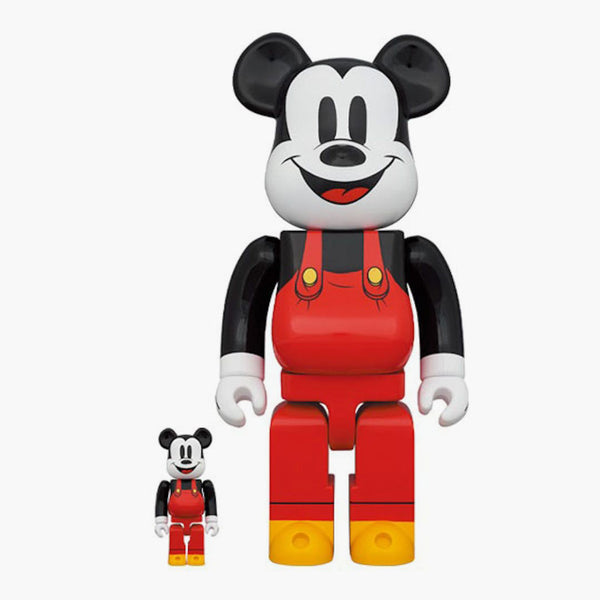 Bearbrick Mickey Mouse Boat 100% + 400% set