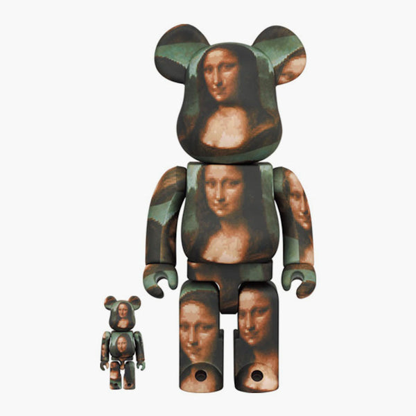 Bearbrick Mona Lisa Overdrive 100% + 400% set