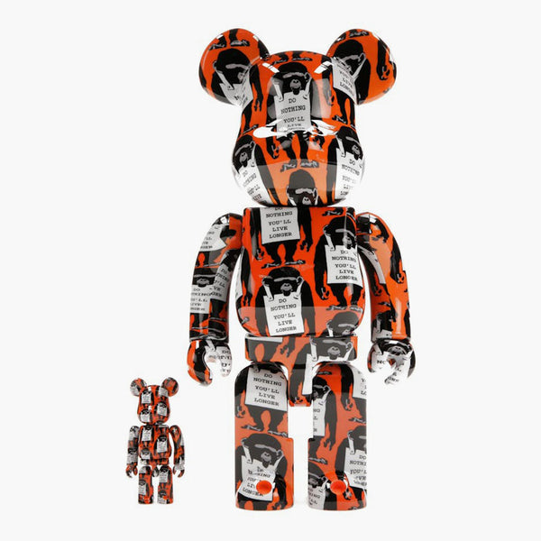 Zestaw małpy Bearbrick 100% + 400%