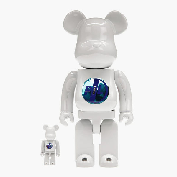 Bearbrick Pil Chrome 100% + 400% Set