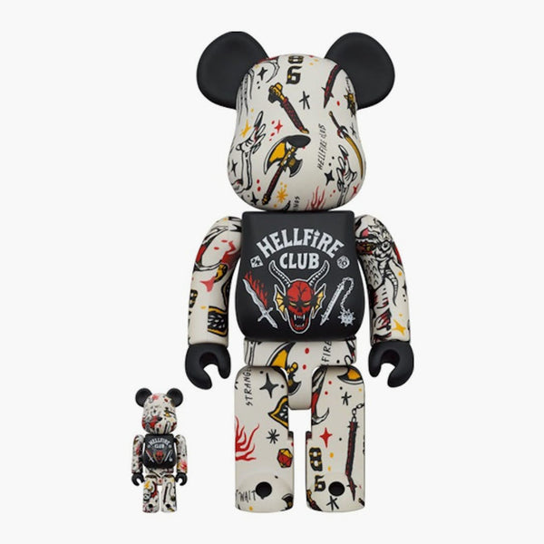 Bearbrick St Hellfire Club 100% + 400% Set