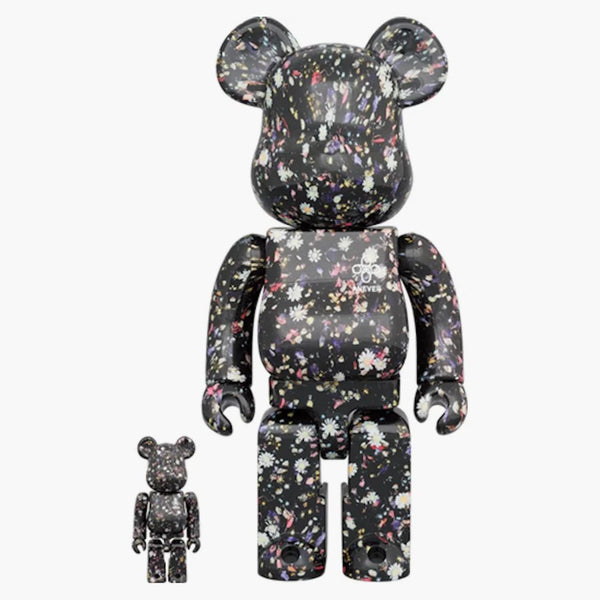 Bearbrick X Anever 100% & 400% Set Black