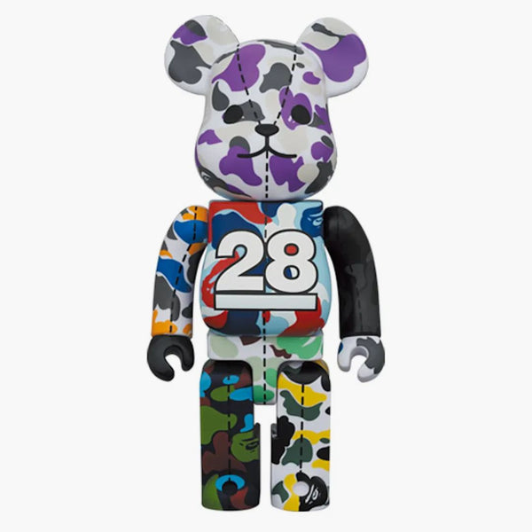 Bearbrick X Bape 28th Anniversary Camo #1 400%