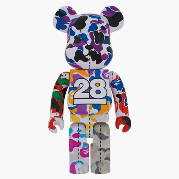 Bearbrick X Bape 28th Anniversary Camo #2 1000%