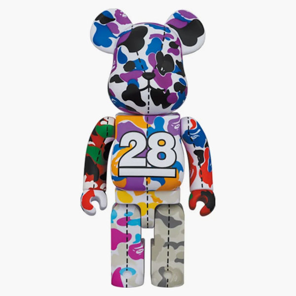 Bearbrick X Bape 28th Anniversary Camo #2 400%