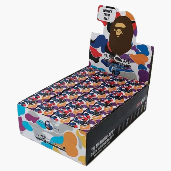 Bearbrick X Bape 28th Anniversary Camo #2 Sealed Case 100% (24 Blind Boxes)