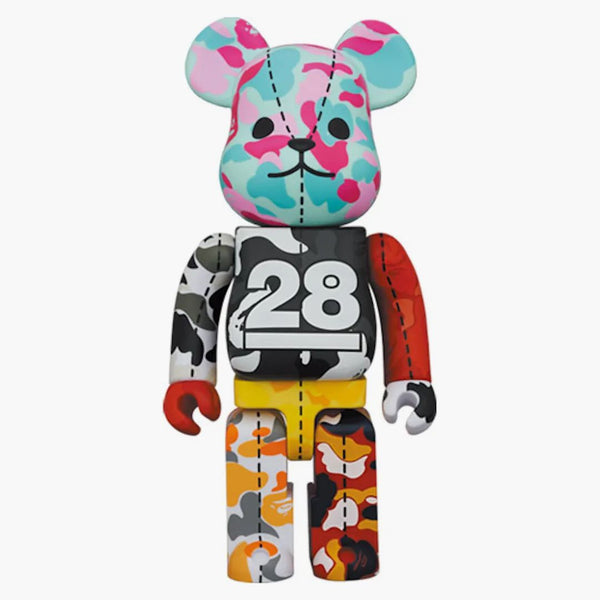 Bearbrick X Bape 28th Anniversary Camo #3 400%