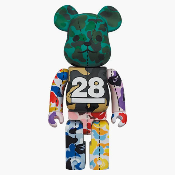 Bearbrick X Bape 28th Anniversary Camo #4 400%