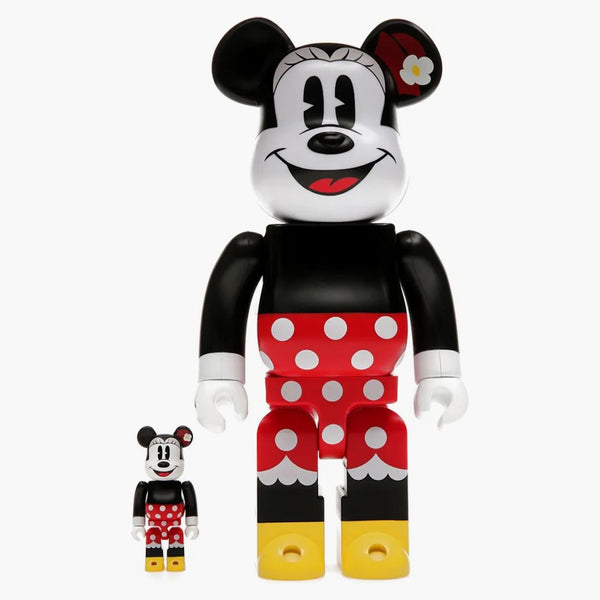 Bearbrick X Disney Minnie Mouse 100% & 400% Set