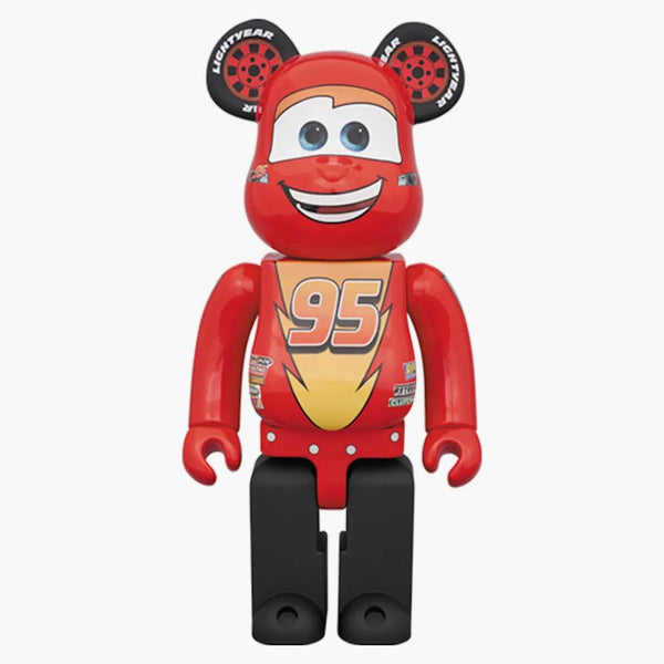 Bearbrick X Disney Pixar Lightning Mcqueen 1000% Red