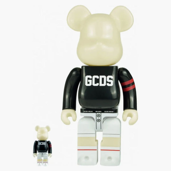 Bearbrick X Gcds 100% & 400% Set Black