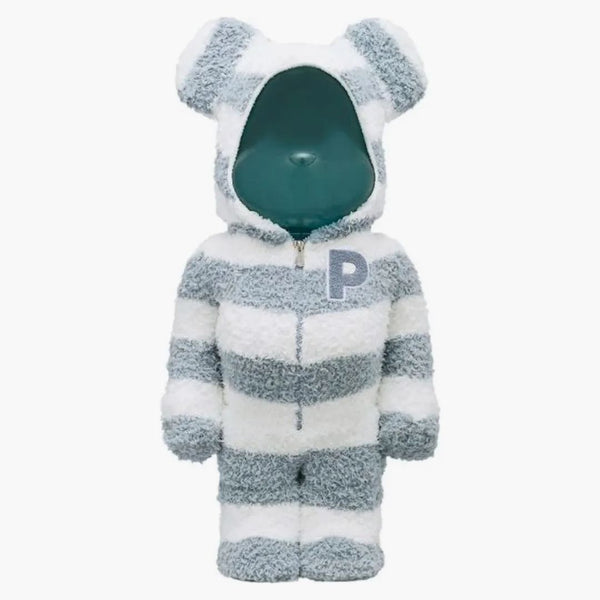 Bearbrick X Gelato Pique Pajamas 1000% White/blue