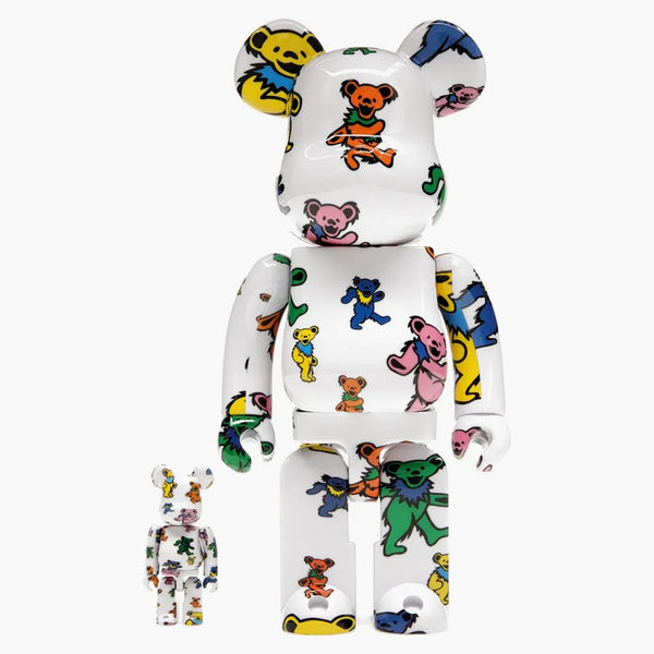 Bearbrick X Grateful Dead (dancing Bear) 100% & 400% Set