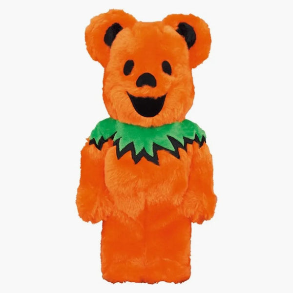 Bearbrick X Grateful Dead Dancing Bear Costume Ver. 400% Orange