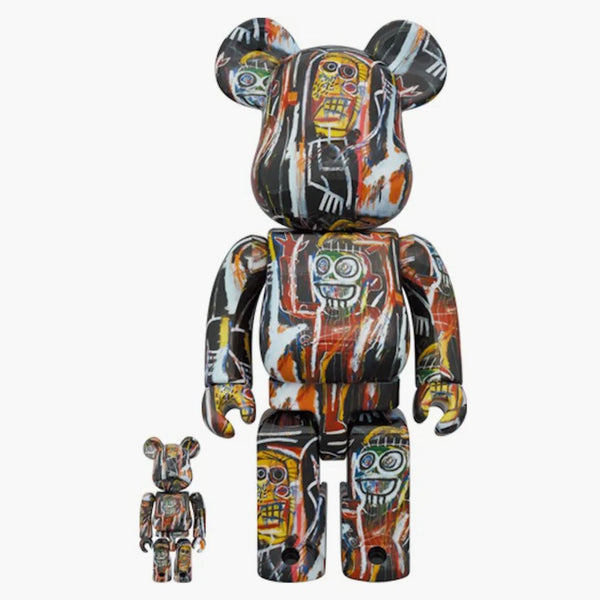 Bearbrick X Jean-michel Basquiat #11 100% & 400% Set