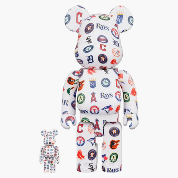 Bearbrick X Mlb American League 100% & 400% Set