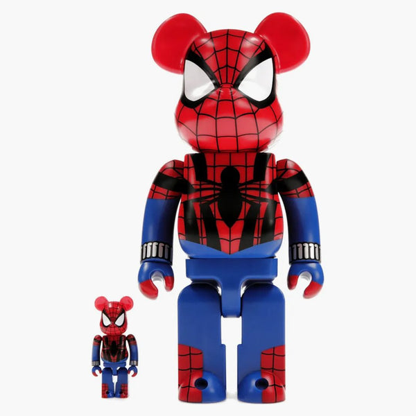 Bearbrick X Marvel Spider-man (ben Reilly) 100% & 400% Set