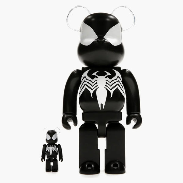 Bearbrick X Marvel Spider-man Black Costume 100% & 400% Set