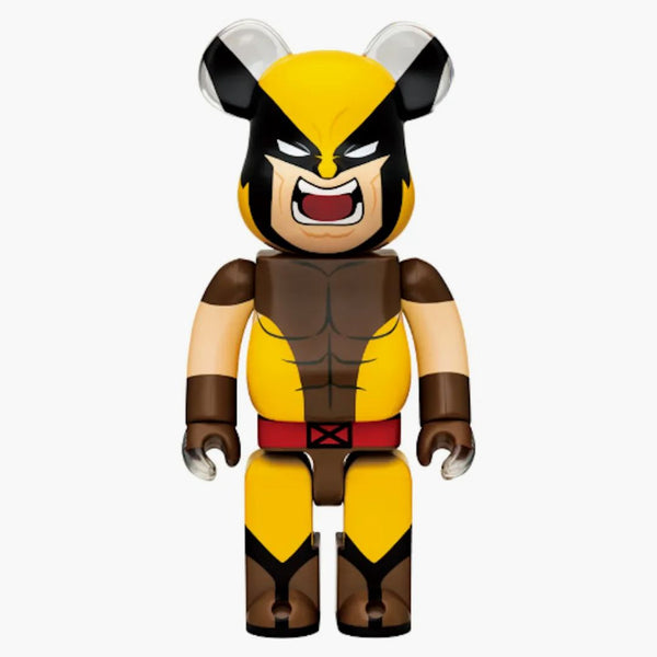 Bearbrick X Marvel X-men Happy Lottery Wolverine (brown Costume) 400%