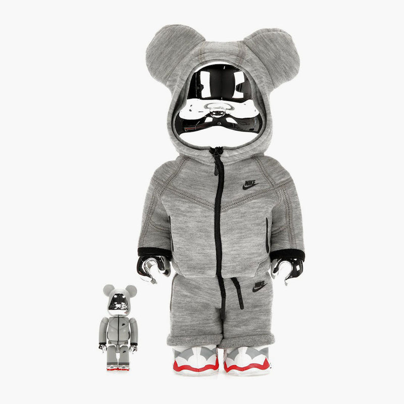 Bearbrick x Nike Tech Fleece N98 100% & 400% Set