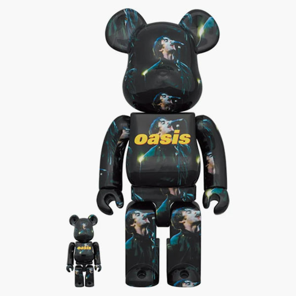 Bearbrick X Oasis Knebworth 1996 (liam Gallagher) 100% & 400% Set