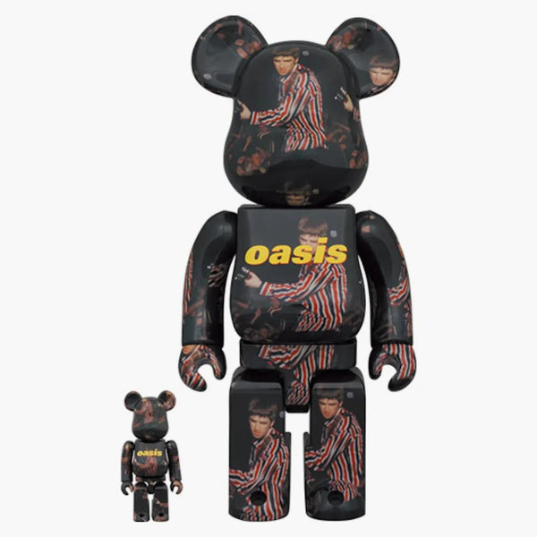 Bearbrick X Oasis Knebworth 1996 (noel Gallagher) 100% & 400% Set