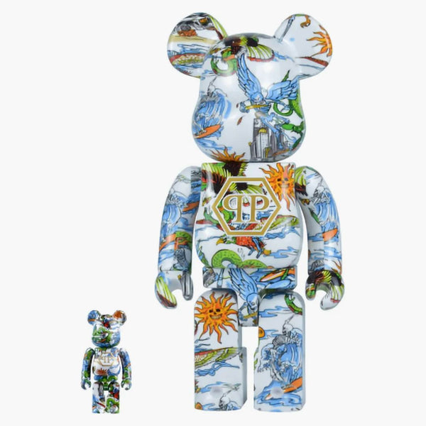 Bearbrick X Philipp Plein 100% & 400% Set Multi