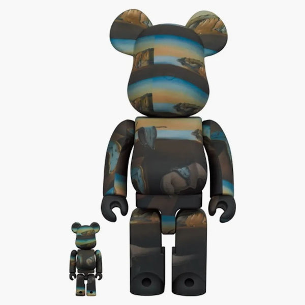 Bearbrick X Salvador Dali The Persistence Of Memory 100% & 400% Set