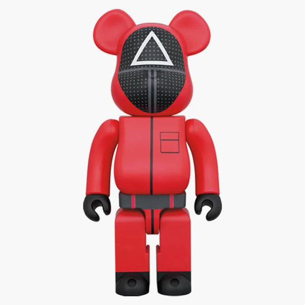 Bearbrick X Squid Game Guard (triangle) 1000%