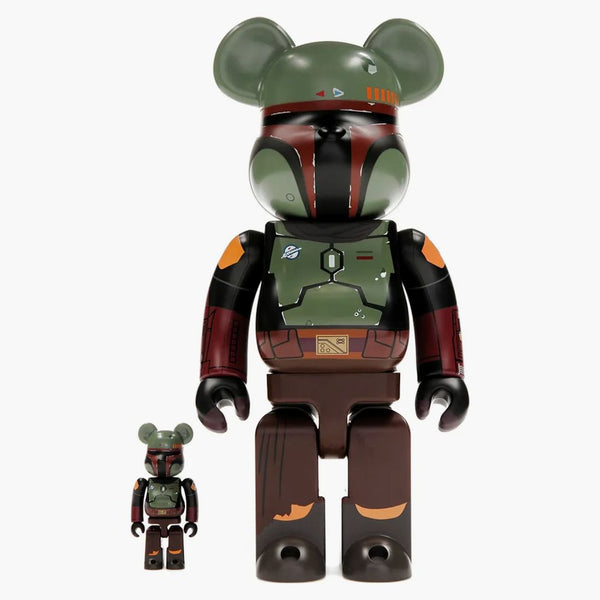 Bearbrick X Star Wars Boba Fett (recovered Armor) 100% & 400% Set