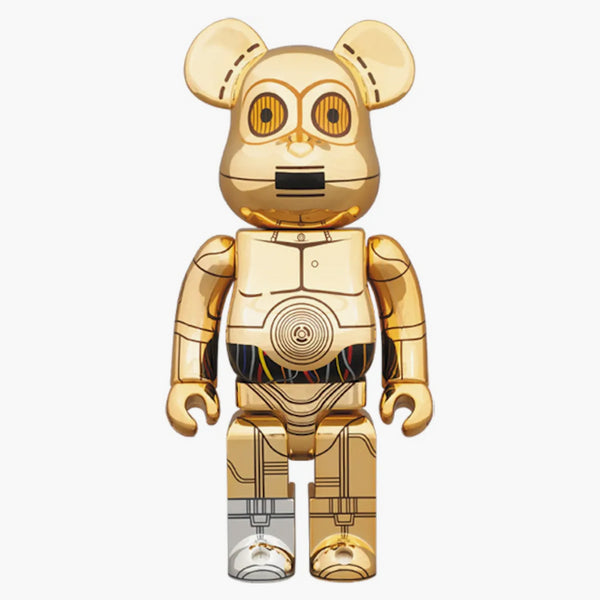 Bearbrick X Star Wars C-3po 400% Gold