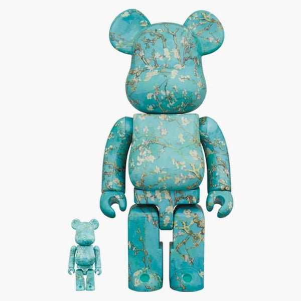 Bearbrick X Van Gogh Museum Van Gogh (almond Blossom) 100% & 400% Set