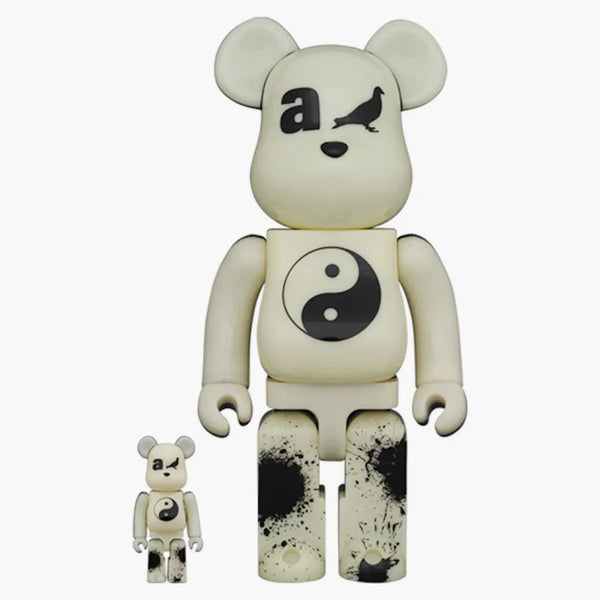 Bearbrick X Atmos X Staple #4 100% & 400% Set Glow